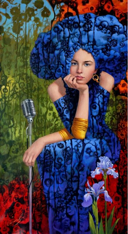 Michael Cheval Blue Note (Iris) - (SN)